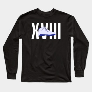 AJ 18 Long Sleeve T-Shirt